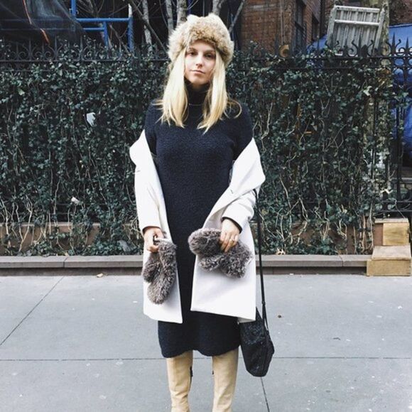 Vintage Arctic Fox Fur Hat - Picture 1 of 9